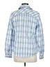Orvis Plaid Blue Long Sleeve Blouse Size M - photo 2