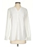 Talbots 100% Polyester Ivory Long Sleeve Blouse Size XS - photo 1