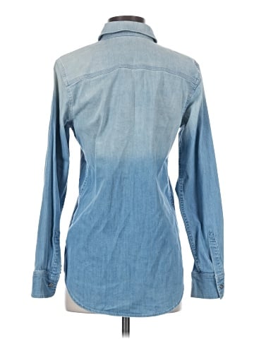 7 For All Mankind Long Sleeve Button-Down Shirt (view 2)