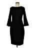 Calvin Klein Solid Black Cocktail Dress Size 8 - photo 1