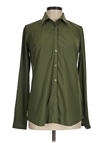 Ameliora Long Sleeve Button-Down Shirt (view 1)