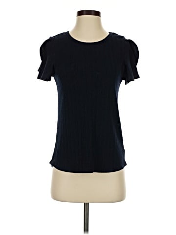 Green Envelope Short Sleeve Top (view 1)