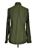 Ameliora Solid Green Long Sleeve Button-Down Shirt Size M - photo 2