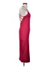 Shein Solid Burgundy Casual Dress Size 4 - photo 4