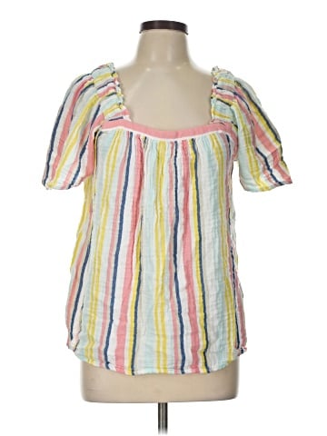 Style&Co Short Sleeve Blouse (view 1)