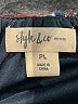 Style&Co 100% Polyester Paisley Blue Casual Dress Size L (petite) - photo 7