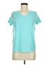 St. John's Bay Teal Active T-Shirt Size M (petite) - photo 1