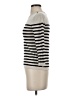 H&M 100% Viscose Stripes Ivory Turtleneck Sweater Size XS - photo 5