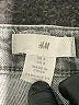 H&M Houndstooth Gray Jeans Size 6 - photo 7