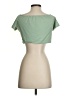 Unbranded Green Short Sleeve Blouse Size XXS (estimated) - photo 2