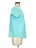 St. John's Bay Teal Active T-Shirt Size M (petite) - photo 4