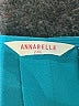 Annabelle 100% Polyester Teal Short Sleeve Blouse Size 2X - photo 7