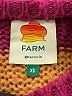 FARM Rio Stripes Burgundy Pullover Sweater Size XS - photo 7