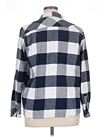 Natural Reflections Long Sleeve Button-Down Shirt (view 2)