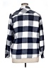 Natural Reflections 100% Cotton Checkered-gingham Blue Long Sleeve Button-Down Shirt Size XL - photo 2