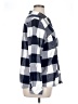 Natural Reflections 100% Cotton Checkered-gingham Blue Long Sleeve Button-Down Shirt Size XL - photo 4