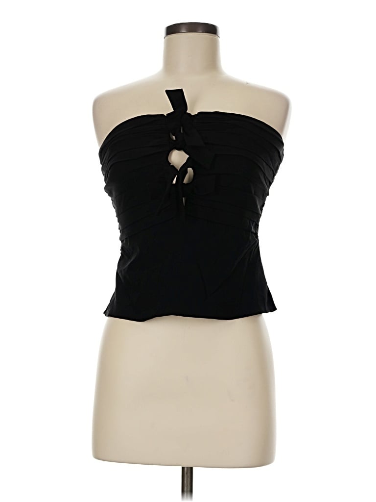 Pre-owned Astr Sleeveless Blouse In Black