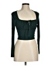 Shein Green Long Sleeve Top Size M - photo 1
