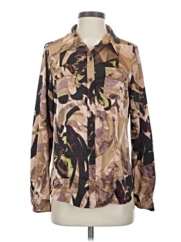 Calvin Klein Long Sleeve Button-Down Shirt (view 1)