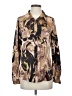 Calvin Klein Camo Brown Long Sleeve Button-Down Shirt Size S - photo 1