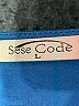 SeSe Code Blue 3/4 Sleeve Blouse Size L - photo 7