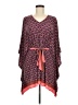 IMAN Pink Purple Poncho Size Med - Lg - photo 1