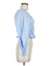 Bershka Blue Long Sleeve Blouse Size M - photo 4