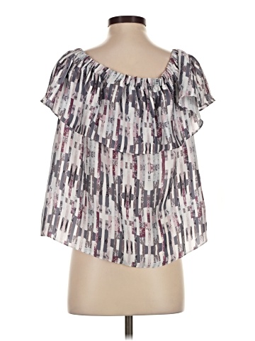 Waverly Grey Short Sleeve Blouse (view 2)