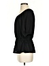 Nine West Black Short Sleeve Blouse Size S - photo 5