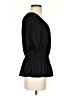 Nine West Black Short Sleeve Blouse Size S - photo 4