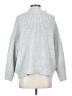 Dreamers Solid Silver Turtleneck Sweater Size S - photo 2
