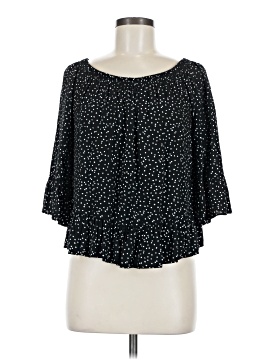 Zara Basic 3/4 Sleeve Blouse