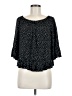 Zara Basic Black 3/4 Sleeve Blouse Size M - photo 1