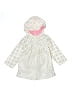 Pink Platinum 100% Polyurethane Polka Dots Ivory Raincoat Size 3T - photo 1