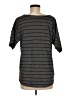 Ann Taylor LOFT Gray Short Sleeve Top Size M - photo 2