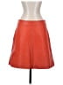 Marc by Marc Jacobs 100% Leather Red Orange Leather Skirt Size 4 - photo 1