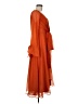 ASOS Design 100% Polyester Orange Cocktail Dress Size 8 - photo 4