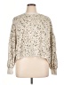 Z Supply Metallic Ivory Pullover Sweater Size XL - photo 1