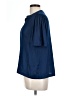 Nine Britton 100% Polyester Blue Short Sleeve Blouse Size L - photo 5