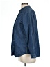 Chico's 100% Cotton Blue Long Sleeve Button-Down Shirt Size Lg (2) - photo 5