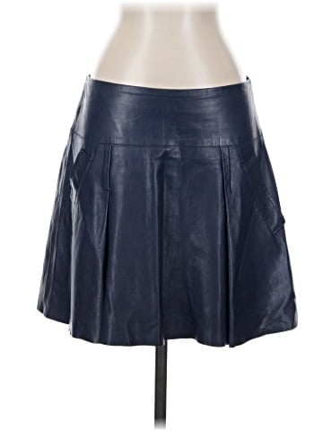 Vince. Leather Skirt (view 1)