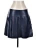 Vince. 100% Leather Blue Leather Skirt Size 4 - photo 1
