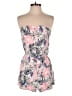 Divided by H&M 100% Viscose Tropical Pink Romper Size 6 - photo 1