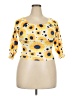 Unbranded Yellow 3/4 Sleeve T-Shirt Size XXL - photo 1