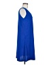 Jostar Solid Blue Casual Dress Size M - photo 4