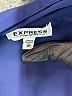 Express 100% Polyester Blue Long Sleeve Blouse Size XS - photo 7