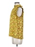 Ann Taylor Yellow Sleeveless Blouse Size M - photo 5