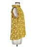 Ann Taylor Yellow Sleeveless Blouse Size M - photo 4