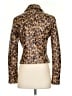 Vigoss 100% Polyurethane Animal Print Gold Jacket Size S - photo 2