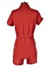 Joe's Jeans Solid Red Romper Size S - photo 2